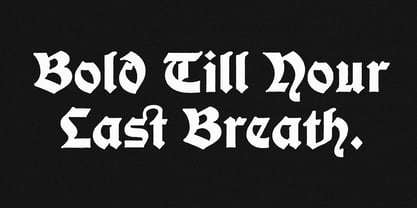 TC Grimstone Font Poster 5