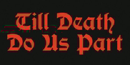 TC Grimstone Font Poster 3