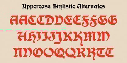 TC Grimstone Font Poster 7