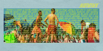 Delovancy Font Poster 10