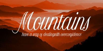 Delovancy Font Poster 3