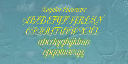Delovancy Font Poster 7