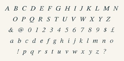 TC Seraphine Font Poster 8