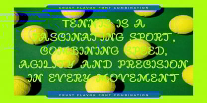 Crust Flavor Font Poster 5