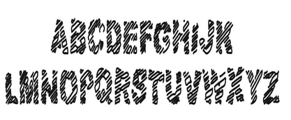 Blindz Font Poster 6