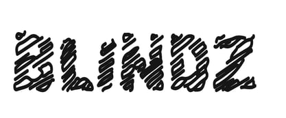 Blindz Font Poster 2