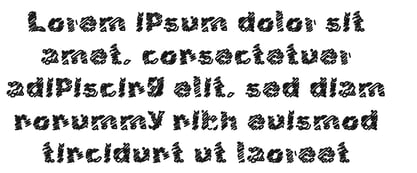 Blindz Font Poster 7