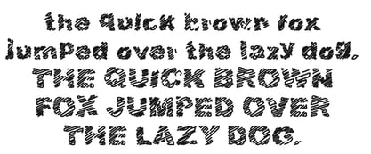 Blindz Font Poster 1