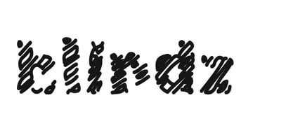 Blindz Font Poster 3