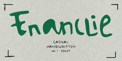 MC Enanclie Font Poster 1