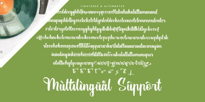 Asphalt District Font Poster 15