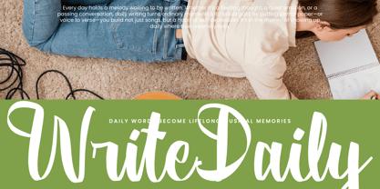 Asphalt District Font Poster 13