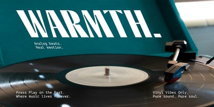 Moltrak Font Poster 12