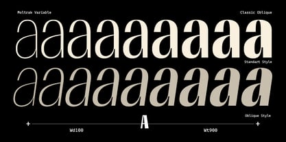 Moltrak Font Poster 5