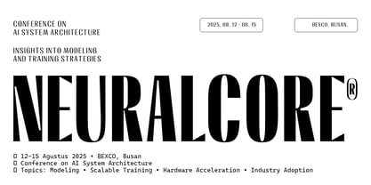 Moltrak Font Poster 13