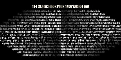 Moltrak Font Poster 9