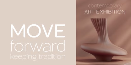 Laro Display Font Poster 2