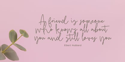 Arkamia Signature Font Poster 9