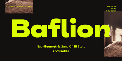 Baflion Sans Font Poster 14