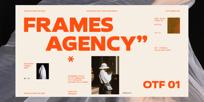 Baflion Sans Font Poster 9