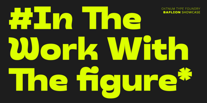 Baflion Sans Font Poster 5