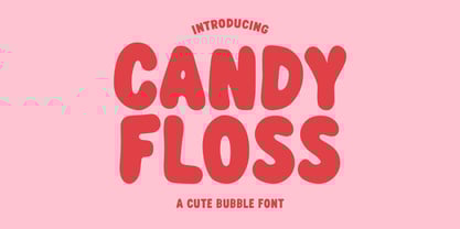 Candy Floss Font Poster 1