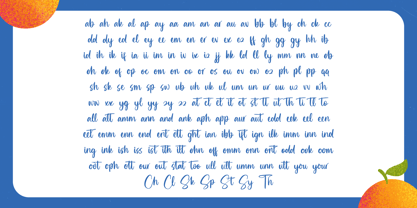 Delights Fruity Font Poster 14