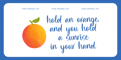 Delights Fruity Font Poster 3
