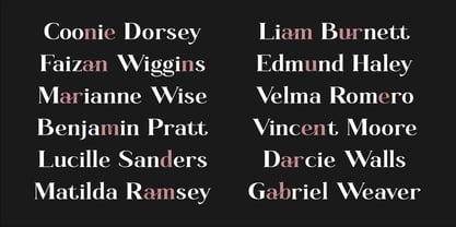 Bilment Font Poster 12