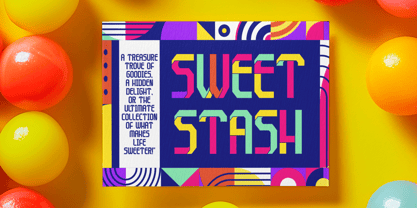 Paint Burst Font Poster 4