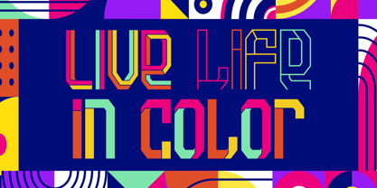 Paint Burst Font Poster 2