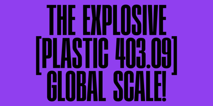 403 Vusion Font Poster 7