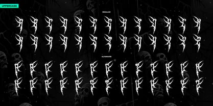 Darkpulse Font Poster 11