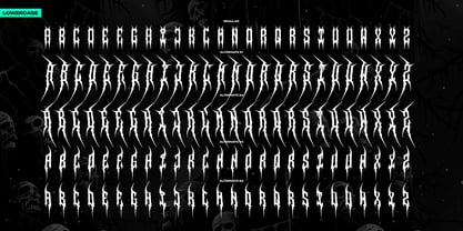 Darkpulse Font Poster 12