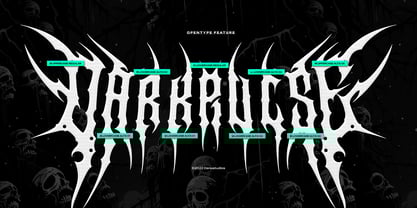 Darkpulse Font Poster 10