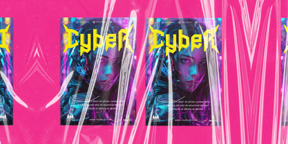 Hypergame Font Poster 4