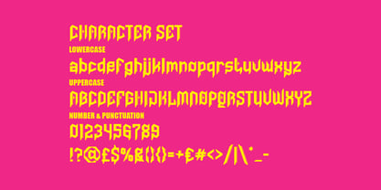 Hypergame Font Poster 5