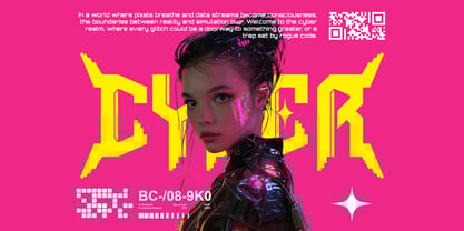 Hypergame Font Poster 2