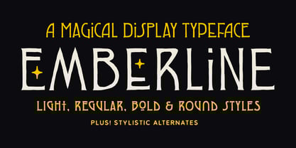 TC Emberline Font Poster 1