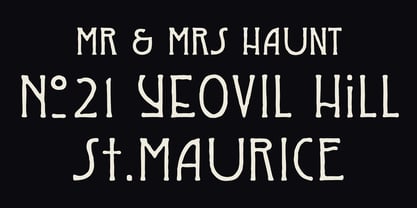 TC Emberline Font Poster 4