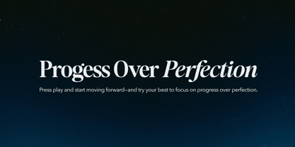 Recalling Nostalgic Font Poster 12