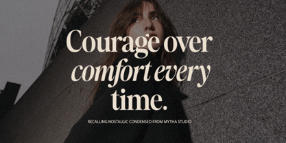 Recalling Nostalgic Font Poster 8