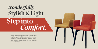 Recalling Nostalgic Font Poster 11