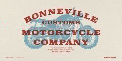 Quinault Lodge Font Poster 3