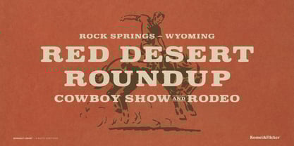 Quinault Lodge Font Poster 8