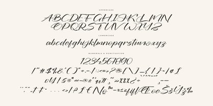 Brityna Hashim Font Poster 13