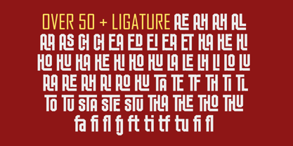 Carglos Font Poster 12