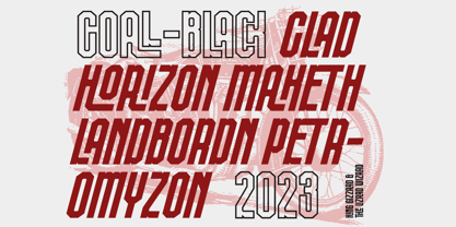 Carglos Font Poster 8