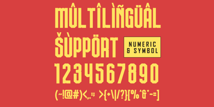 Carglos Font Poster 13