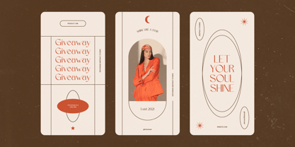 Sagira Blush Font Poster 4